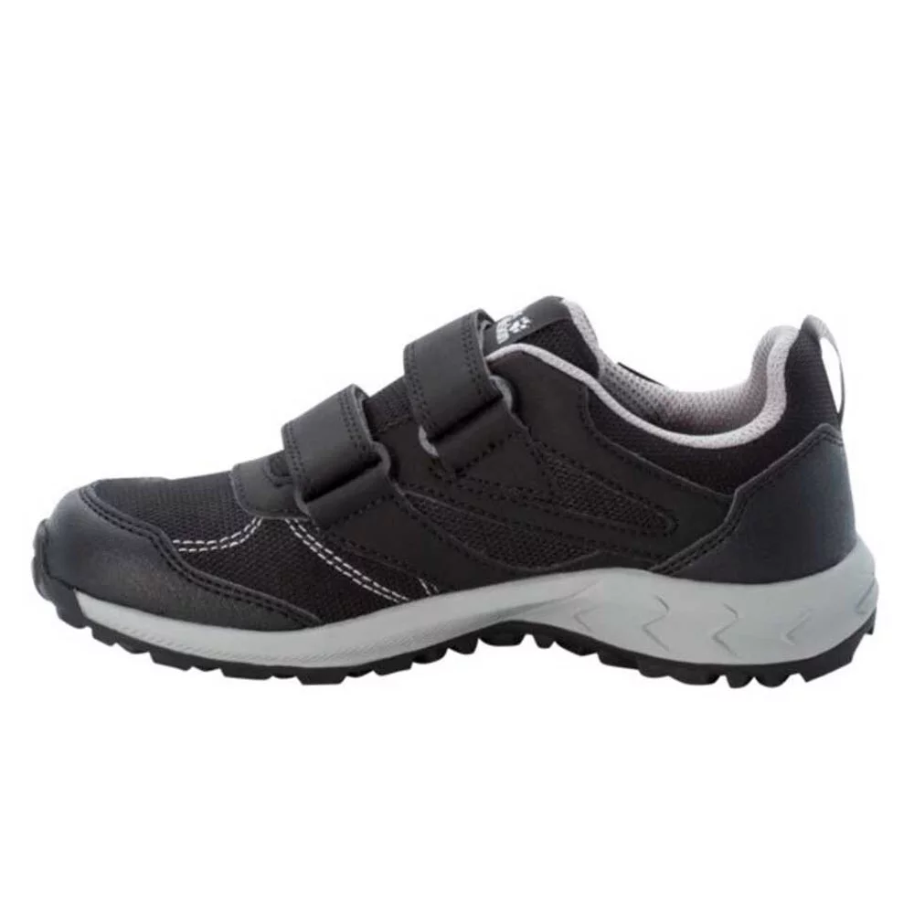 Кроссовки детские Jack Wolfskin Woodland texapore vc 4046351-6364 grey 32 купить,NaN