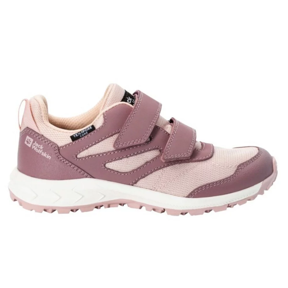 Кроссовки детские Jack Wolfskin Woodland texapore vc 4046351-2197 ash mauve 32 купить,NaN