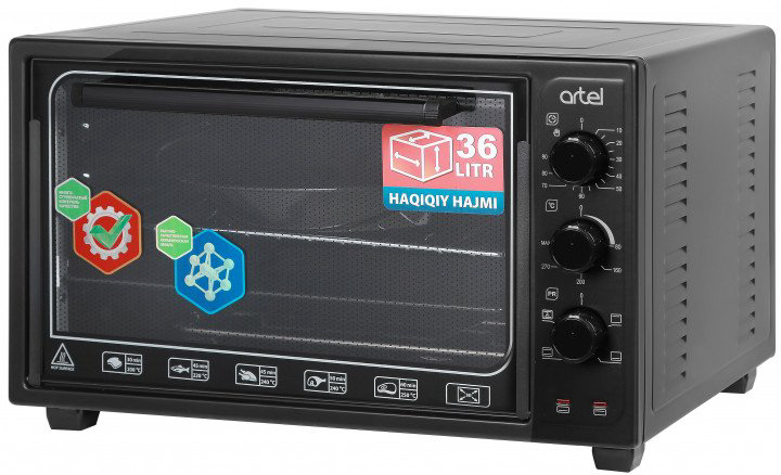 Мини-печь Artel MD 3618 L черная  купить,46600