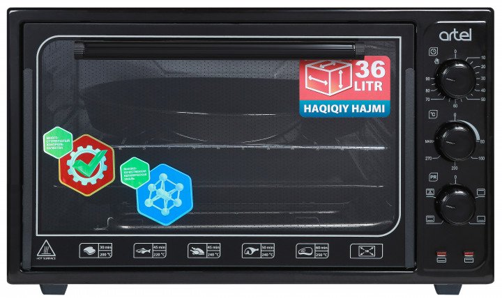 Мини-печь Artel MD 3618 L черная 