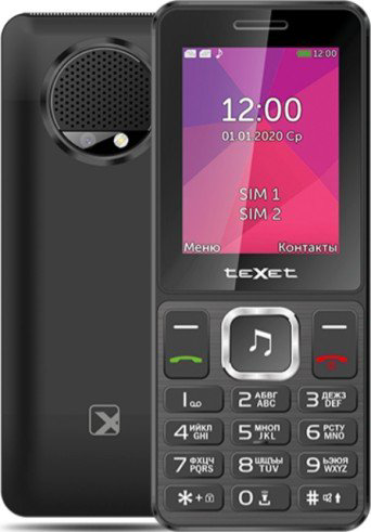 Мобильный телефон Texet TM-301 Black купить,NaN