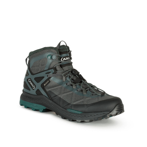 Кроссовки Aku Rocket Mid Gtx 710-496 grey-green 41 купить,NaN