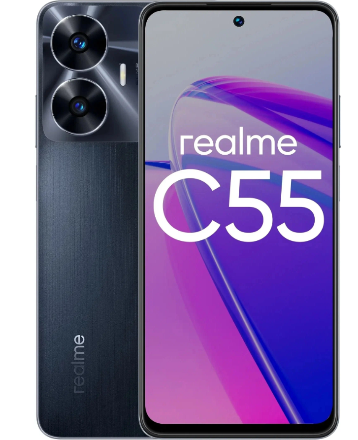 Смартфон Realme C55 6/128GB Rainy Night
