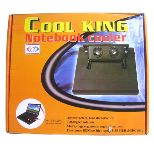 Подставка для ноутбука ViTi USB FAN for NB YL-769 черная - ForteMarket Подставка для ноутбука ViTi USB FAN for NB YL-769 черная купить,0