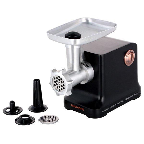 Мясорубка Redmond RMG-CBM1225 черная купить,NaN