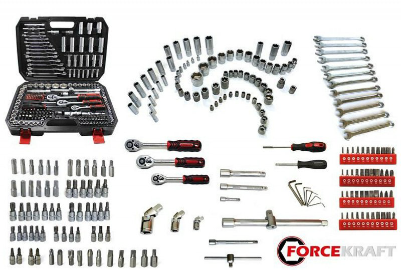 Набор инструментов Forcekraft FK-38841 216 предметов купить,NaN