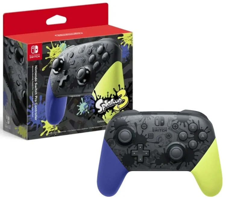 Игровая приставка Nintendo Switch Pro Controller Splatoon 3 Edition