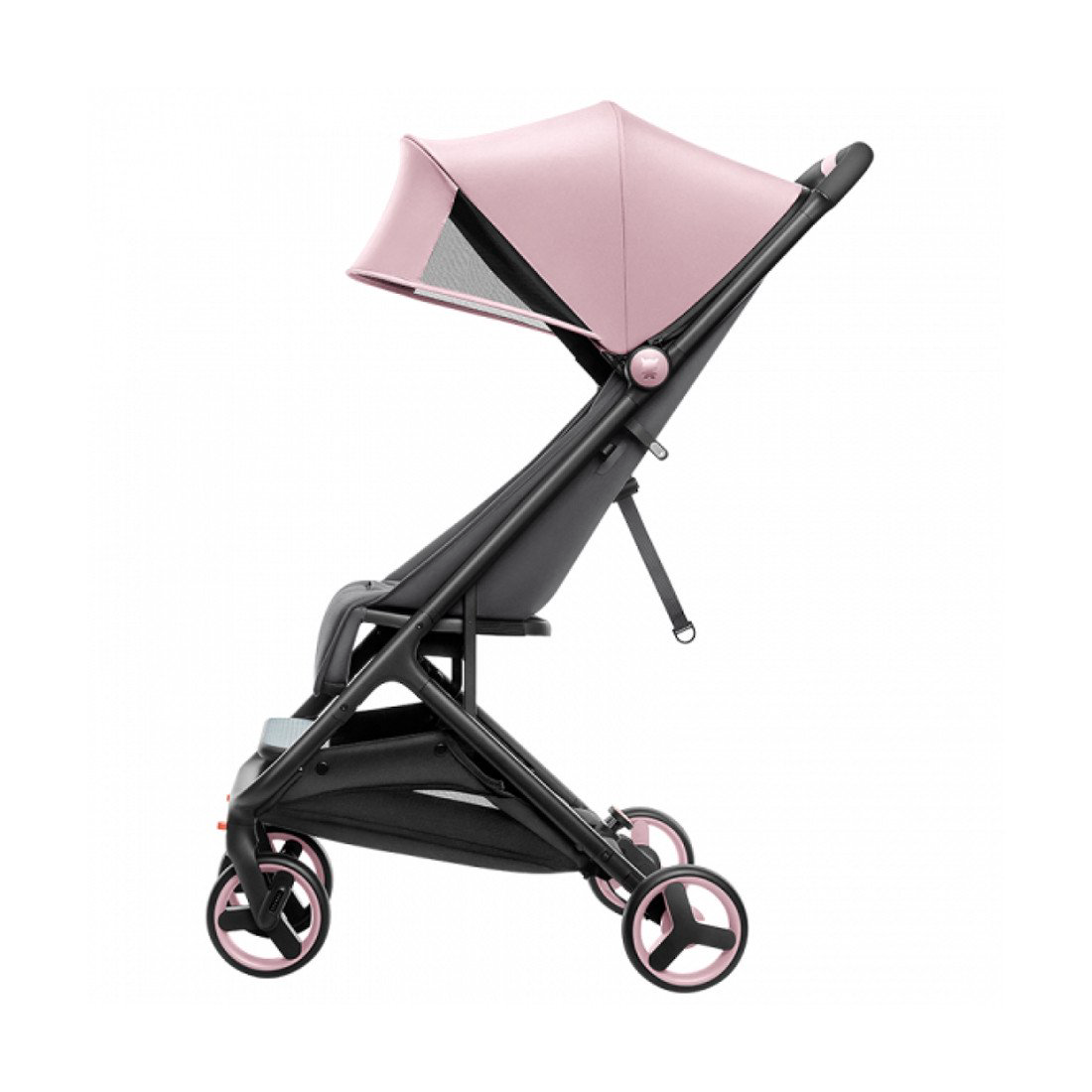 Коляска прогулочная Xiaomi MITU Folding Stroller Pink купить,NaN