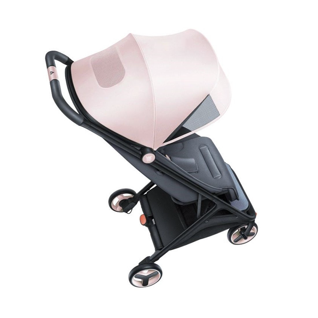 Коляска прогулочная Xiaomi MITU Folding Stroller Pink купить,NaN