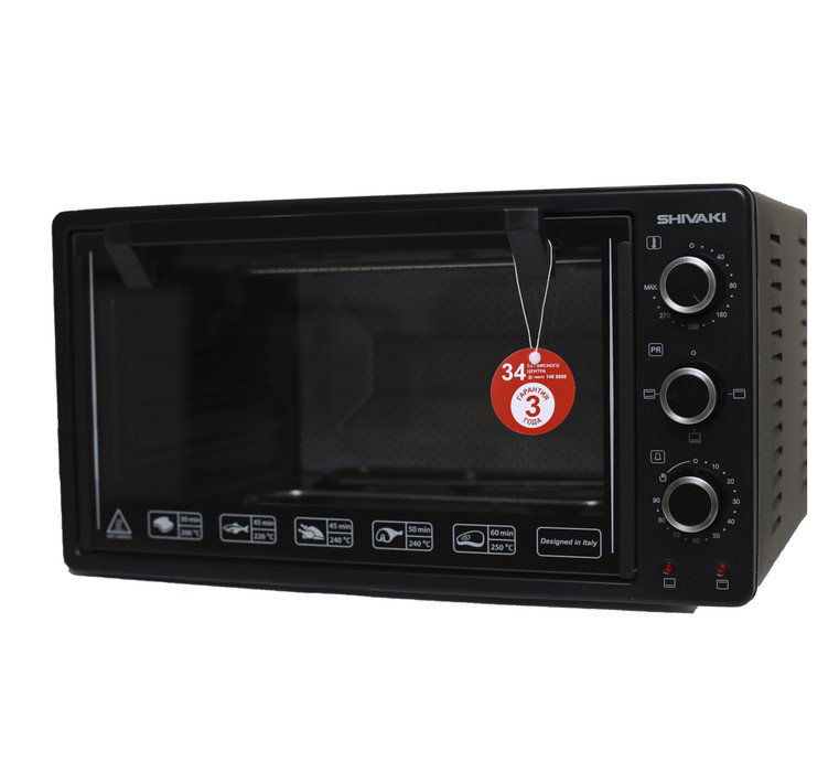 Мини-печь Shivaki MD 3216 L черно-красная купить,NaN