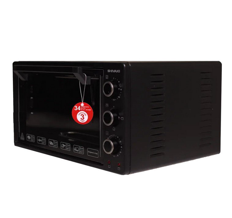 Мини-печь Shivaki MD 3216 L черно-красная купить,NaN