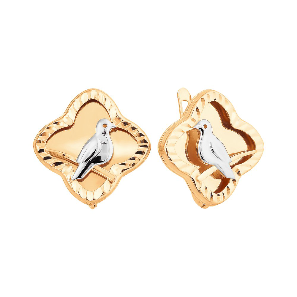 Серьги Karat 25-1814-11-00 4,1гр. купить,NaN