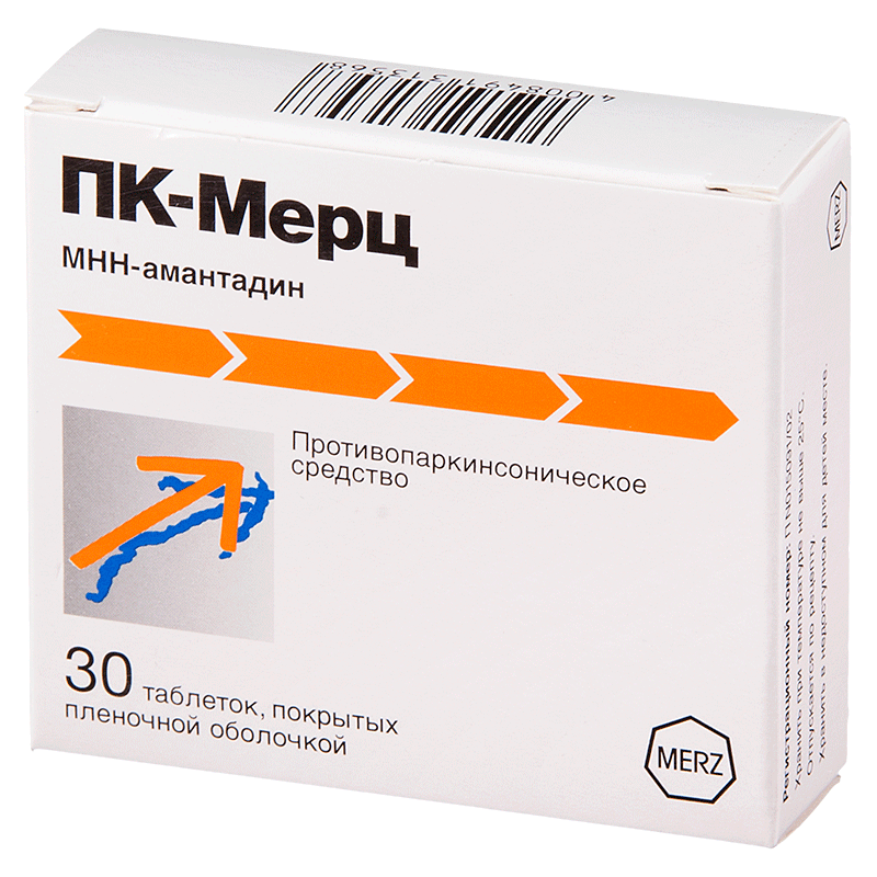 Merz Pharma GmbH & Co. KGaA ПК-Мерц 100мг 30шт таблетки