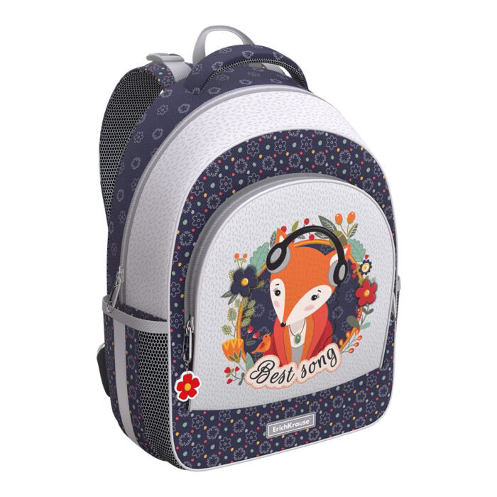 Рюкзак ErichKrause  ErgoLine   Music Fox 48879 фиолетовый купить,NaN