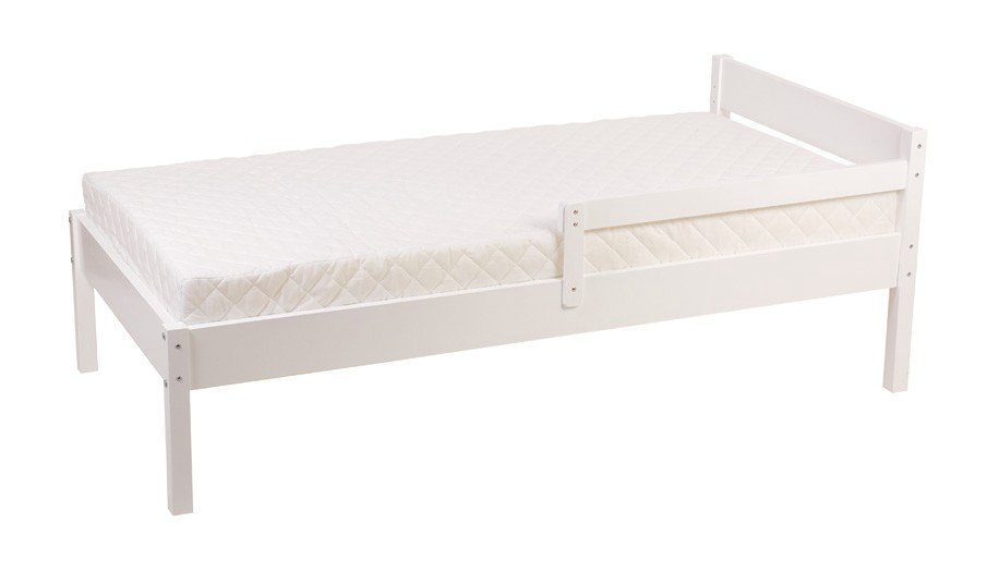 Кроватка Polini Kids Simple 840 белая купить,NaN
