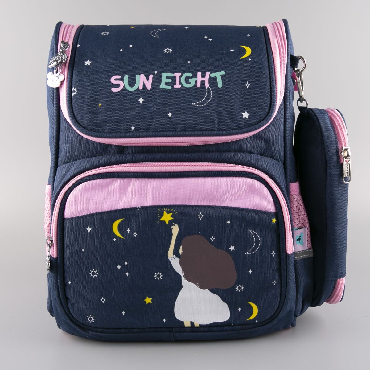  Рюкзак  Sun Eight  2798 синий-розовый купить,NaN