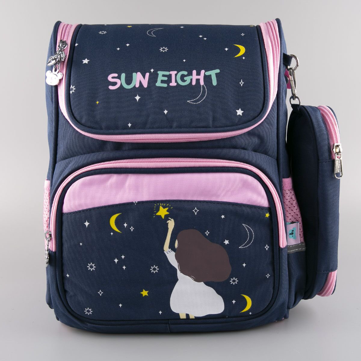  Рюкзак  Sun Eight  2798 синий-розовый купить,NaN