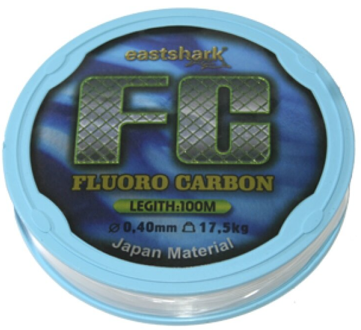 Леска EastShark FC fluorocarbon 0.45 мм 100 м 21.9 кг прозрачная