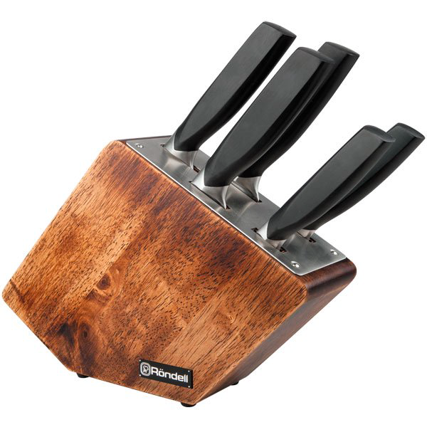 Набор ножей Rondell Lincor RD-482 чёрные - ForteMarket Набор ножей Rondell Lincor RD-482 чёрные купить,37990