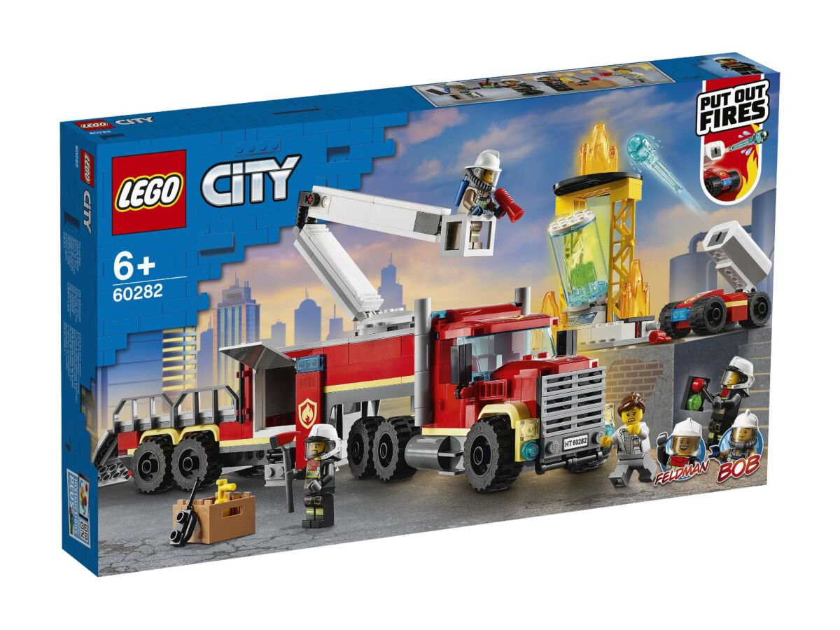 Конструктор Lego Команда пожарных City 60282 купить,NaN