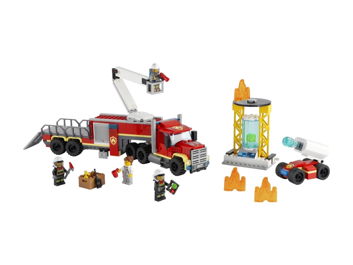 Конструктор Lego Команда пожарных City 60282 купить,NaN