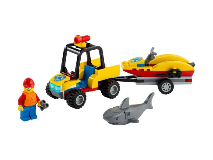 Конструктор Lego City Пляжный спасательный вездеход 60286 купить,NaN