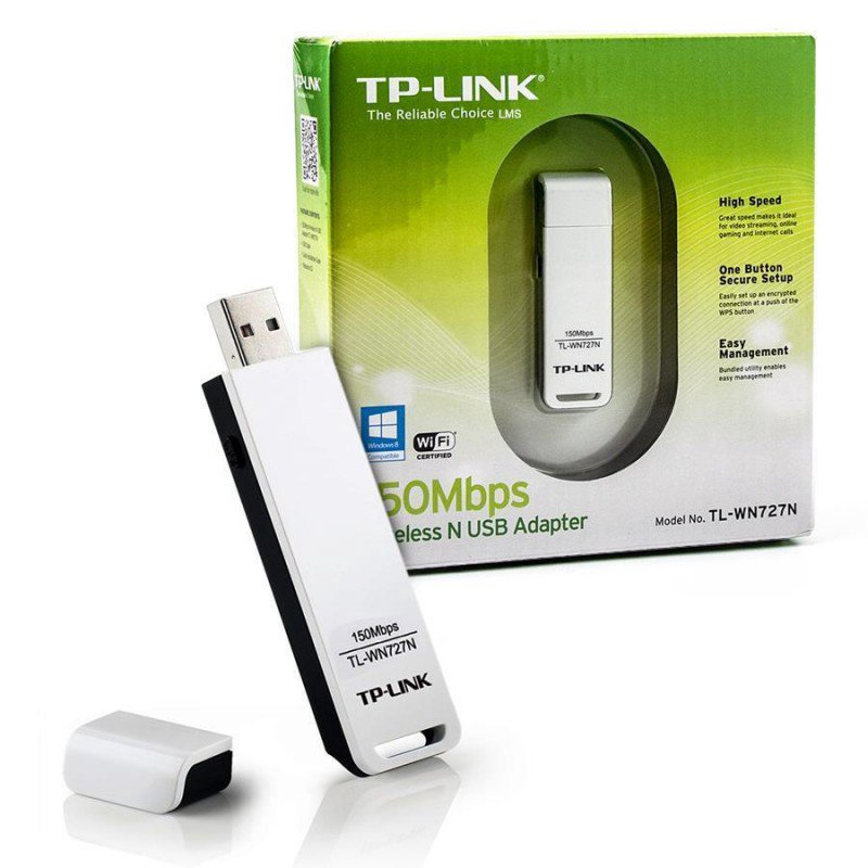 Wi-Fi адаптер TP-Link TL-WN727N белый