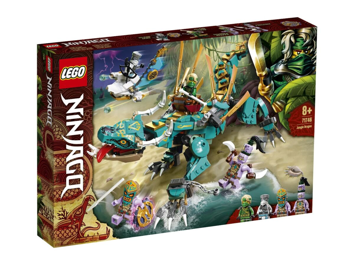 Конструктор Lego Ninjago Дракон из джунглей 71746  купить,NaN