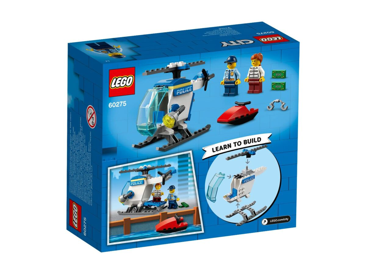 Конструктор Lego Полицейский вертолёт 60275  купить,NaN