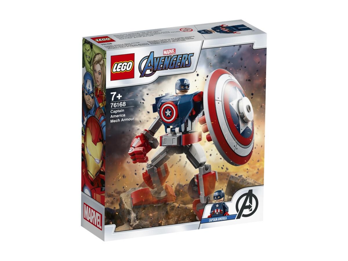 Конструктор Lego Super Heroes Капитан Америка: Робот 76168  купить,NaN