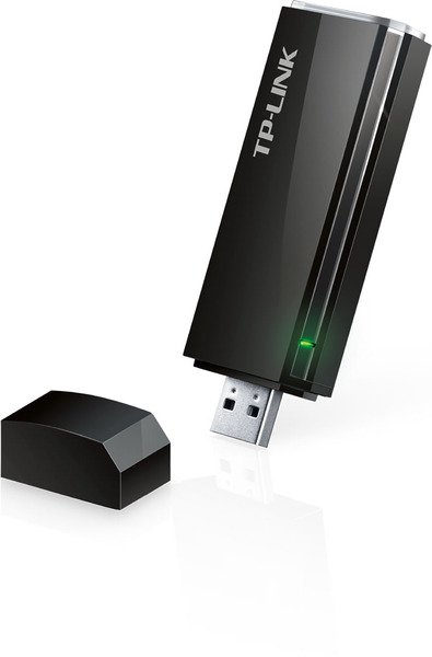 Wi-Fi адаптер TP-Link Archer T2U черный купить,0