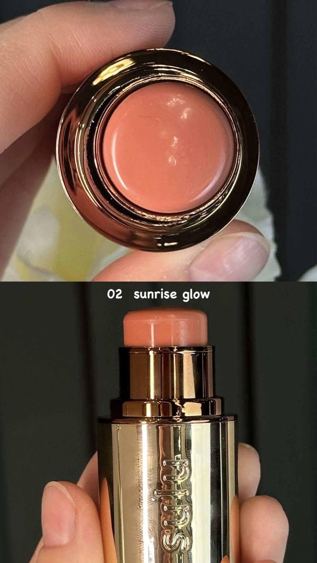 Sen Sulu blush stick румяна 02 sunrise glow
