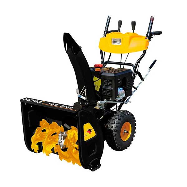 Снегоуборщик Huter SGC 6000 желтый