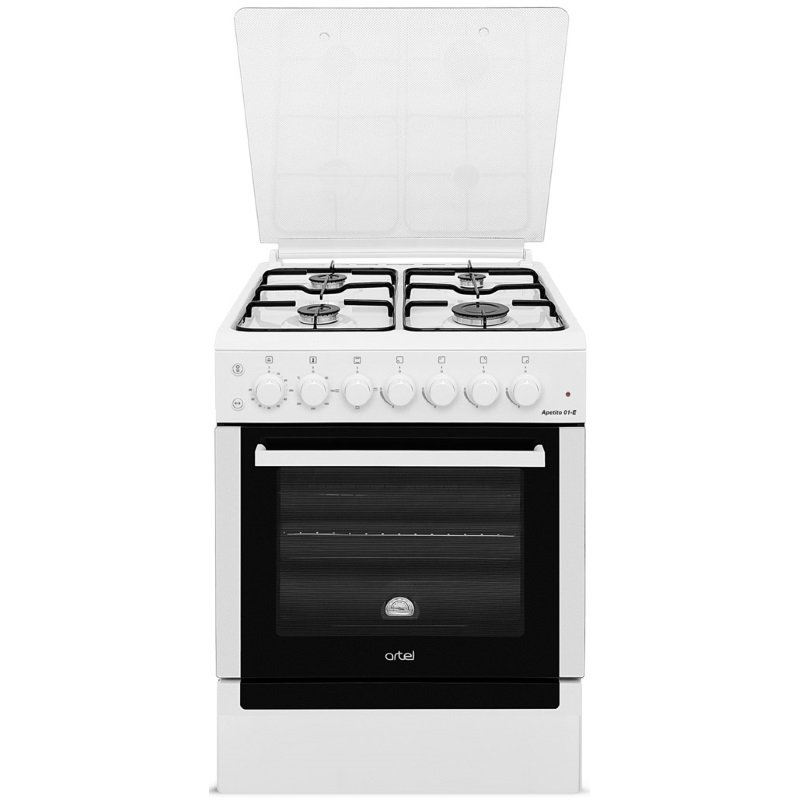Плита газовая Artel Apetito 01-E белая - ForteMarket Плита газовая Artel Apetito 01-E белая купить,0