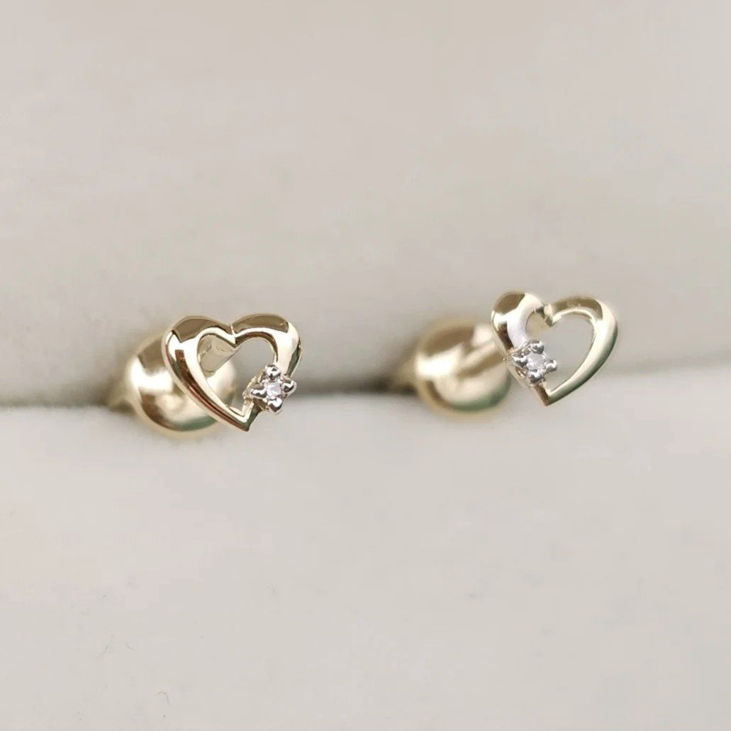 Серьги Deimantas 108826851 0,74гр 0,012ct. купить,NaN
