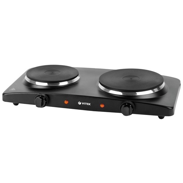Плитка электрическая Vitek VT-3704 черная