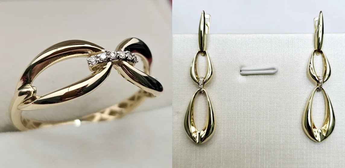 Комплект Deimantas 108851147 18,5р 0,024ct 0,054ct. купить,NaN