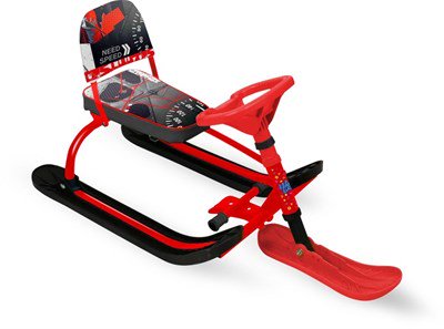 Снегокат Ника Twiny 1 TW1/Э2 Nika kids экстрим красный  купить,NaN