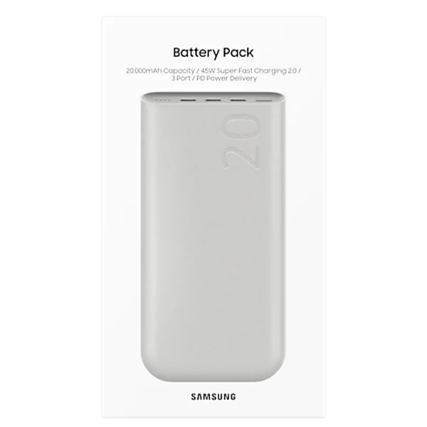 Power Bank Samsung EB-P4520XUEGRU 20000mAh 45W Beige купить,0