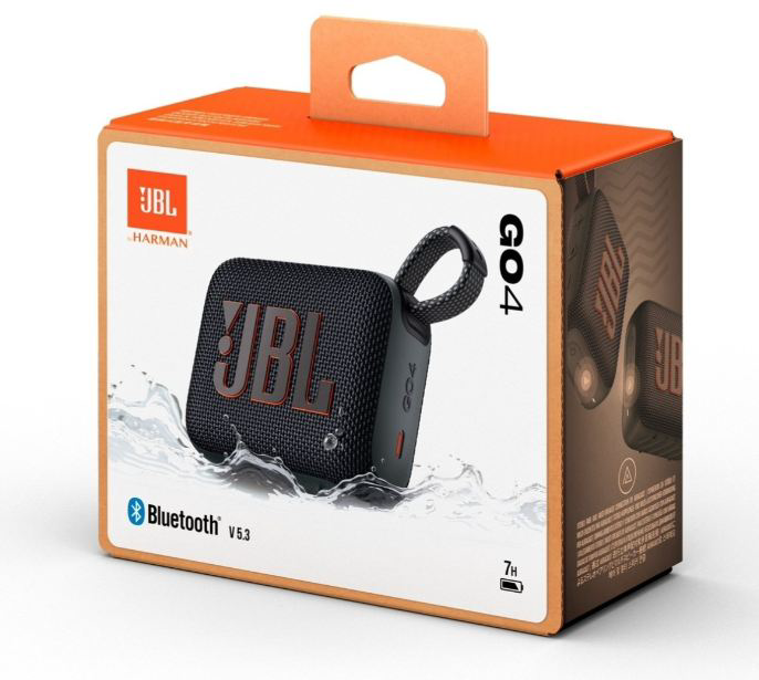 Портативная колонка JBL GO 4 JBLGO4BLK Black купить,21290