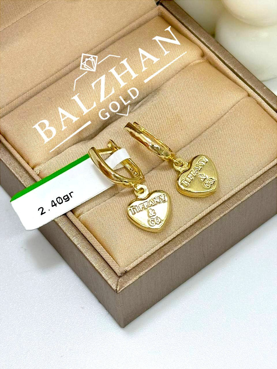 Серьги Dani BALZHAN GOLD-13855 вес 2.28 г золото, без вставок купить,NaN