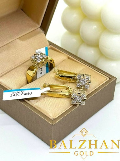 Dani BALZHAN GOLD - DANI -8456 вес 6.55 г золото, фианит