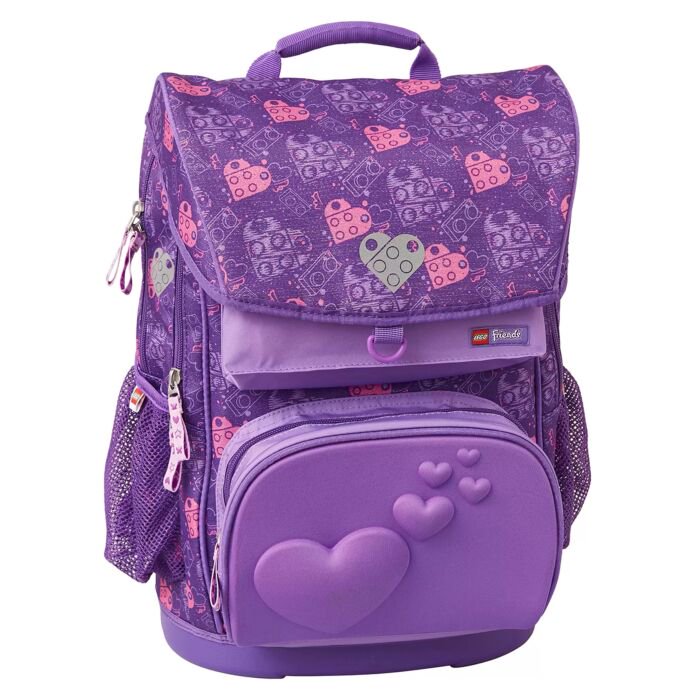 Рюкзак Lego Maxi Friends Hearts 4в1 фиолетовый купить,NaN