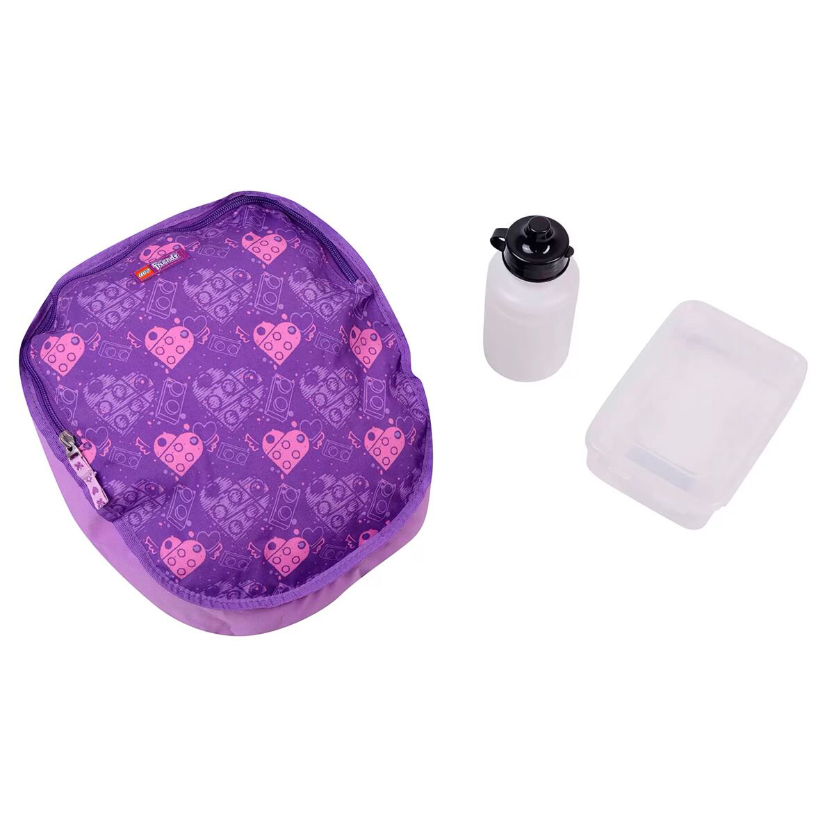 Рюкзак Lego Maxi Friends Hearts 4в1 фиолетовый купить,NaN