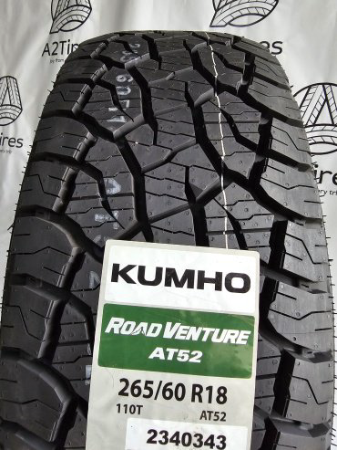 Kumho Road Venture AT52 265/60 R18 110T купить,NaN