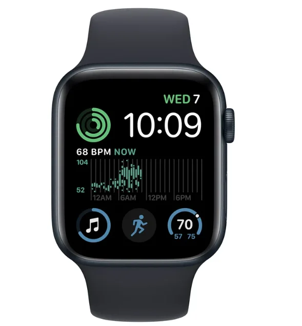 Смарт-часы Apple Watch SE 2022 40mm MNJT3GK/A Midnight Sport Band купить,0