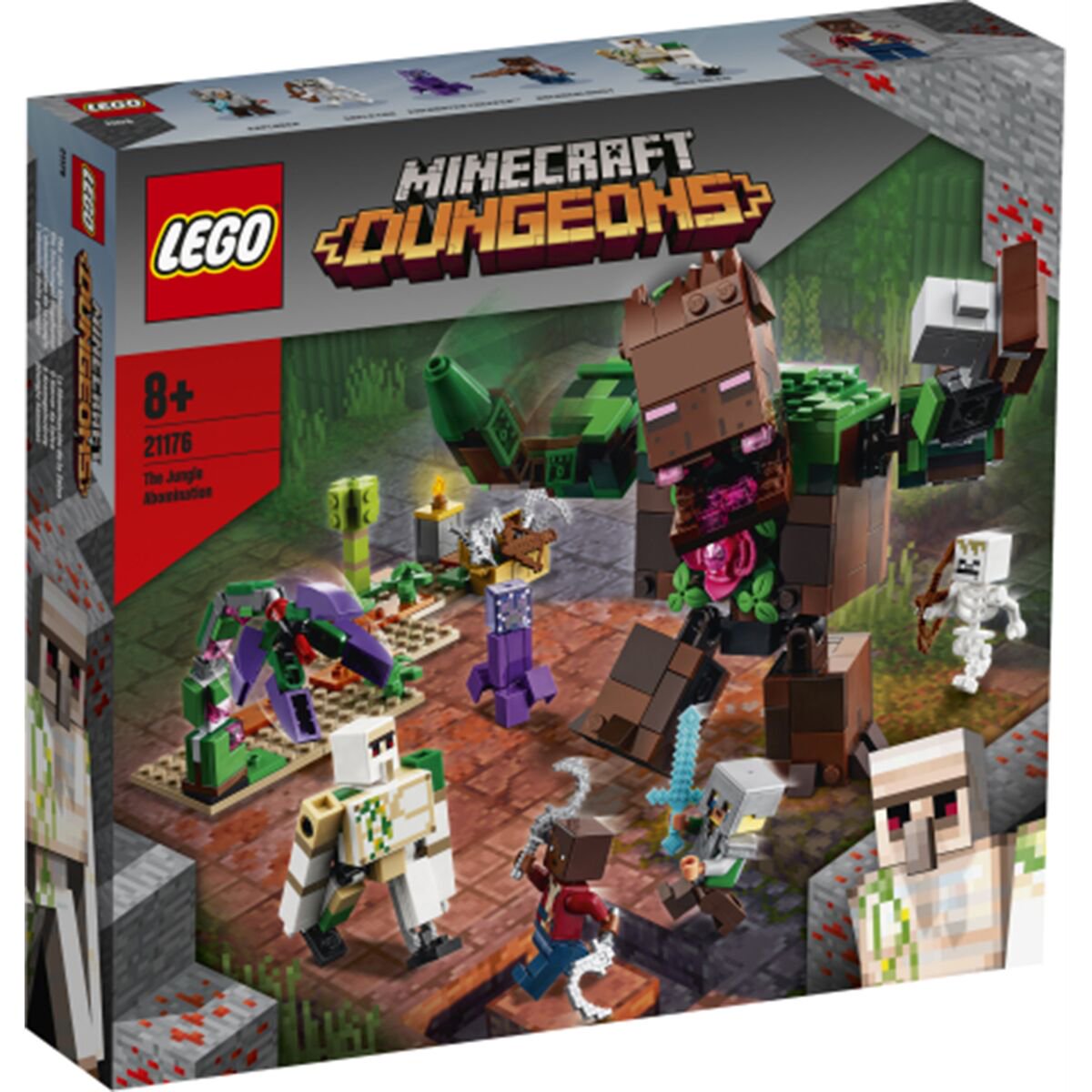 Конструктор Lego Мерзость из джунглей Minecraft 21176 купить,NaN