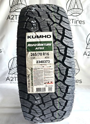 Kumho AT52 265/70 R16 112T купить,NaN