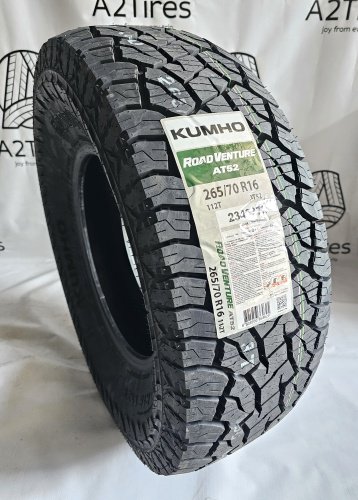 Kumho AT52 265/70 R16 112T купить,NaN