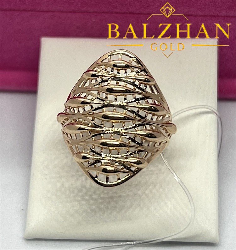 Кольцо Dani DANI-KLS2-452 размер 18 вес 3.08 г золото, фианит купить,NaN